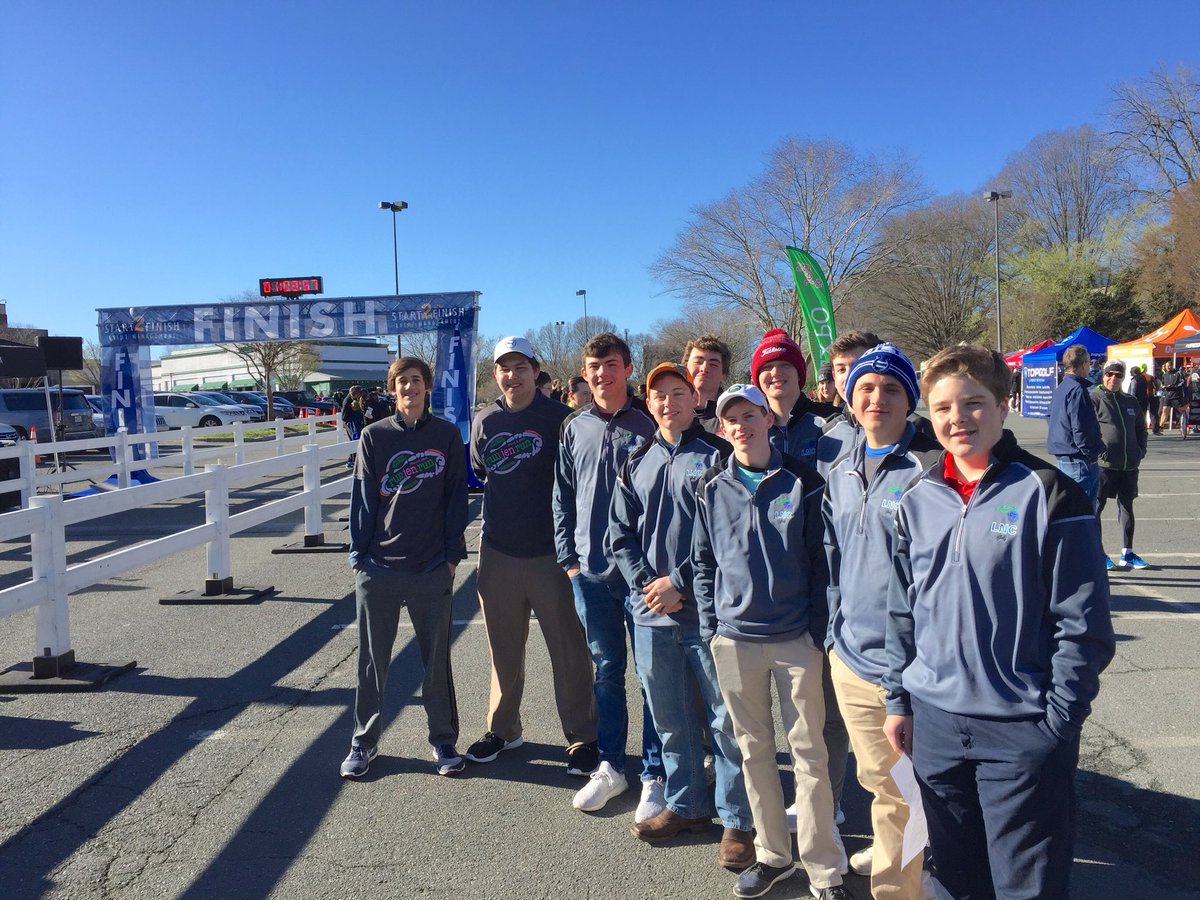 LNCharter_Golf's tweet photo. LNCharter Mens Golf doing their part.  Volunteers at the #runjenrun5k #communityservice #lncpride #lncgolf @LNCAthletics https://t.co/8hDTmwOpp9