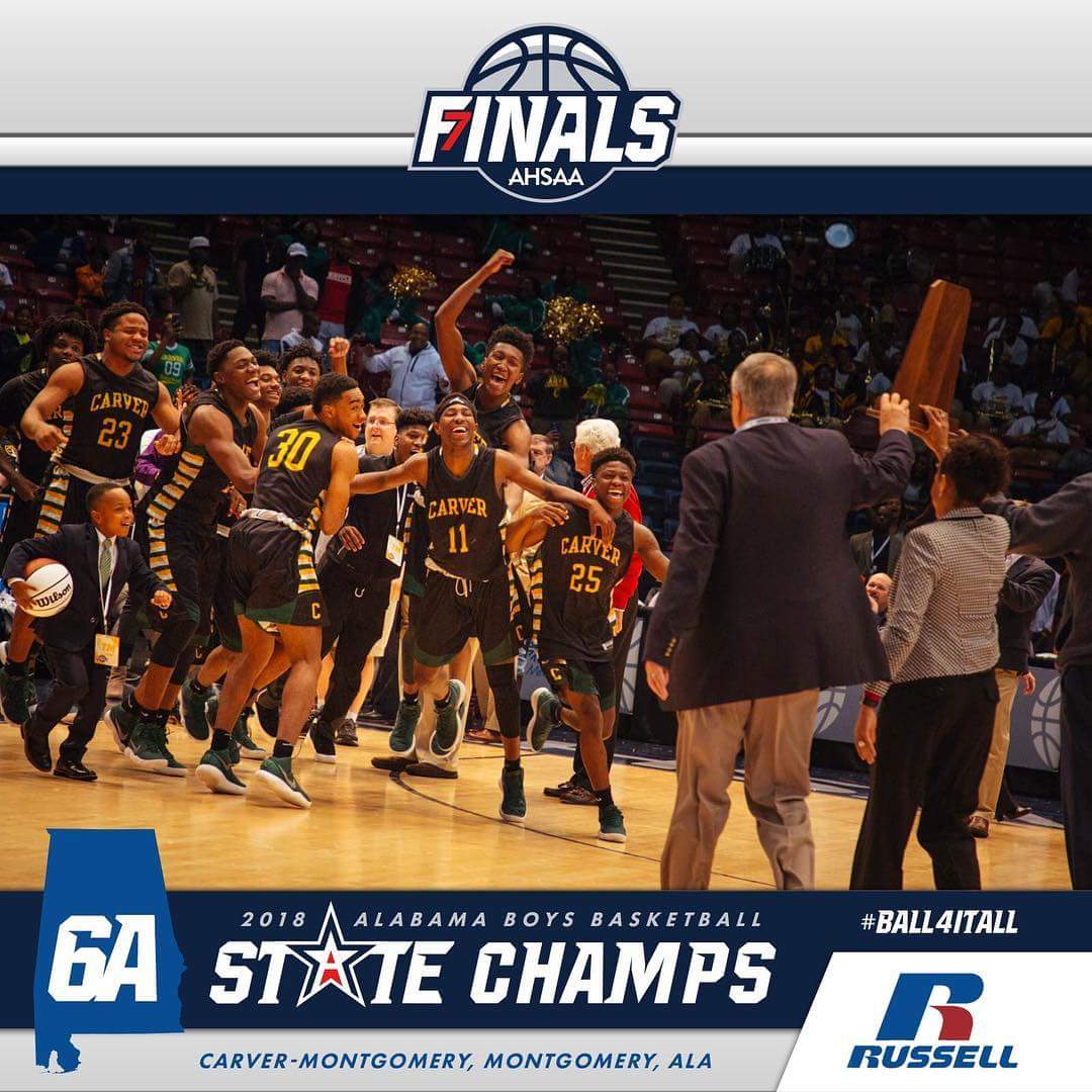 GWCarverFB's tweet photo. Congratulations Boys Basketball State Champions!💍💍💍 https://t.co/DpH2NmuRTf