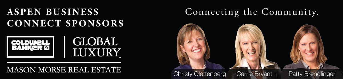 thefixaspen's tweet photo. ASPEN BUSINESS CONNECT'S FIRST NETWORKING EVENT ALMOST SOLD OUT. Just a few tix left for 3/29 at Marble Bar Aspen. Sponsored by @ANBbank_Social and Carrie Bryant, Patty Brendlinger &amp; Christy Clettenberg of @MasonMorsehttp://ow.ly/C2DV30iJMtP #aspen #aspenbusinesses #networking https://t.co/2DWhbE0ixU