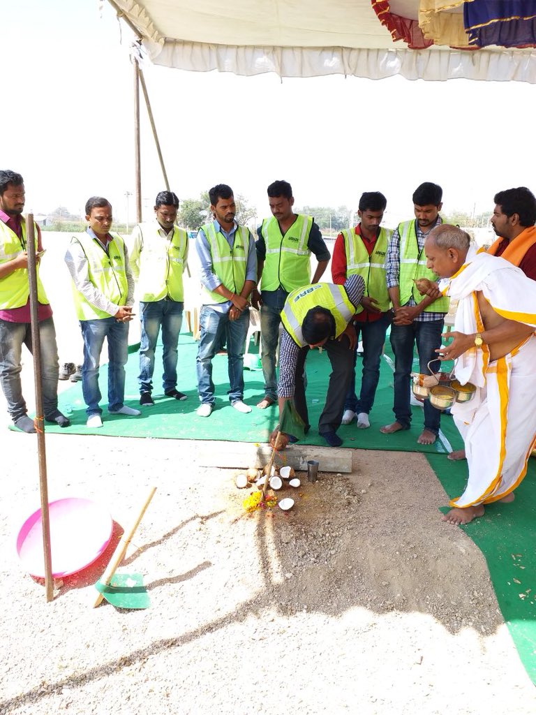 WalmartinIndia's tweet photo. Excited to share the news of Ground Break of our store at Karimnagar! Not only will it bring almost 2000 skilled jobs (direct &amp; indirect) to local community but also support farmers &amp; SME suppliers. Thank you for support.
 @TelanganaCMO  @KTRTRS @jayesh_ranjan @arvindkumar_ias . https://t.co/yQmjyaUF4Z