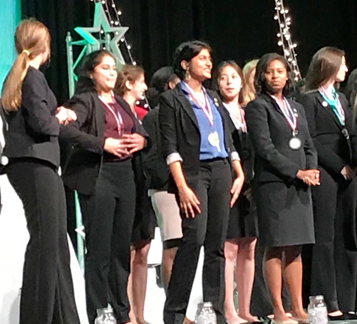 IHSKnightsBPA's tweet photo. 3rd Place Presentation Management Team and National Alternates - Anjali  Shashidhar and Meghna Sahoo https://t.co/kZg4qWTl2V