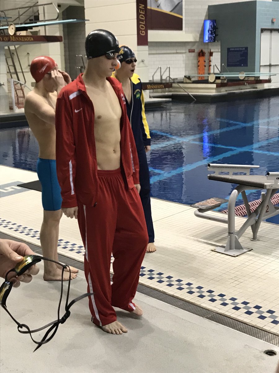 NorthActivities's tweet photo. MSHSL State Swim &amp; Dive: Mitchell W. 100 Fly 2nd place! Go Polars! https://t.co/JmNP4SC9js