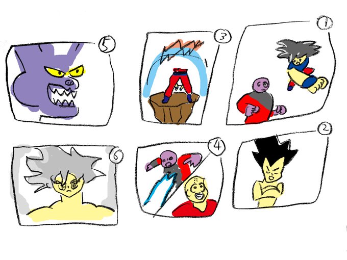 ドラゴンボール超のtwitterイラスト検索結果 古い順
