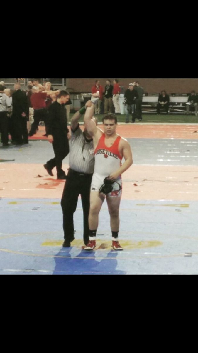 MarcusFresch's tweet photo. It’s been a long ride I finish out my senior year the division 1, 215 pound 4th best kid in the state! Gonna miss the sport so much man some of my best memories come from this sport I can’t believe today it all came to an end.... https://t.co/153M3wH5s6