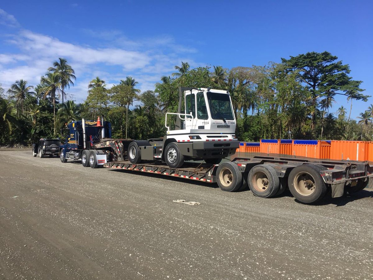 Genar_Inc's tweet photo. First of 48 Terberg Tractors being delivered in Costa Rica! https://t.co/dE5uStvdI4