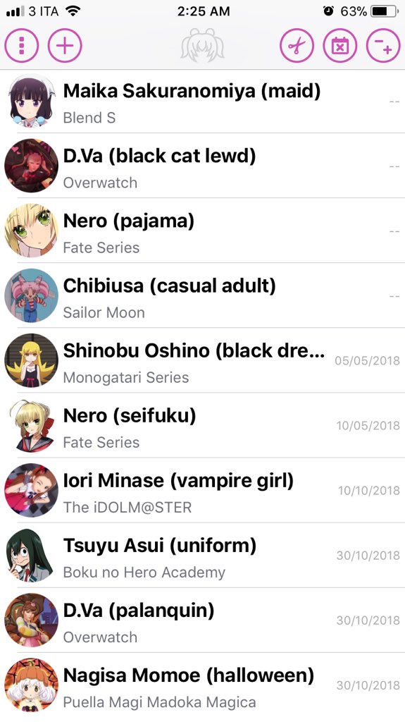 TayaTuk's tweet photo. here’s a list of cosplays i plan to do in the future (for now)
#cosplans #cosplanner https://t.co/PRuBIyx8oJ