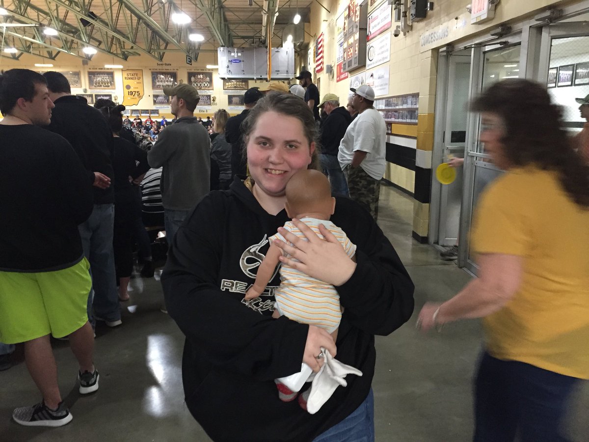 theFACSofLHS's tweet photo. Taking care of Real Care Baby at the basketball game tonight! https://t.co/VQvFiihyI7