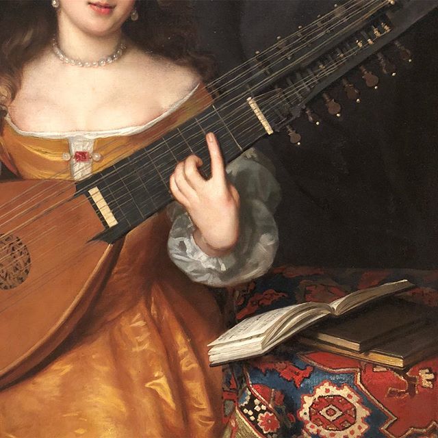 plbhalbert's tweet photo. Lady with a Theorbo, John Michael Wright, circa 1675 #pastontreasure #johnmichaelwright #portrait #17thcentury #1670s #fashion #textiles #lady #pearls #stuartengland #restoration #baroque #theorbo #lute #stringedinstrument #earlymusic #music #musician #s… https://t.co/1ODae8tcUa https://t.co/LFeyz9Ih0W