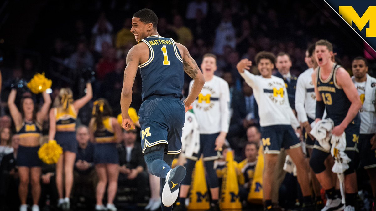 umichbball's tweet photo. ONE More. 

#GoBlue #B1GTourney https://t.co/G2z8fDDVzR