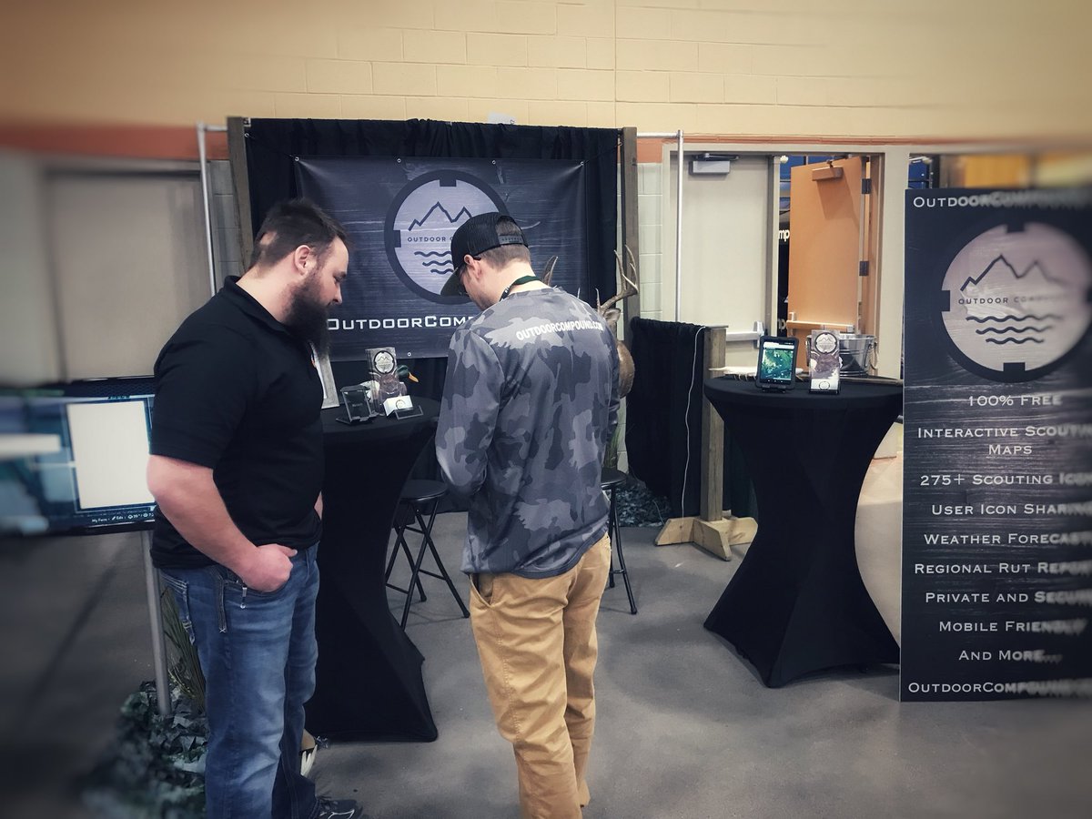 OutdoorCompound's tweet image. Come see us at the Iowa Deer Classic, booth X7! We will be doing a membership appreciation giveaway for new members. Must enter raffle at the Iowa Deer Classic. 
#huntsmart / #huntprepared / #outdoorcompound / #iowadeerclassic / #hunting / #bowhunting / #deerhunting