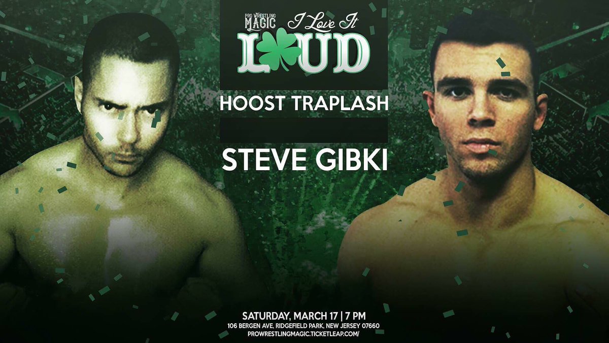 WrestlingMagic's tweet photo. Hoost Traplash knows betrayal by one's own partner. When he saw what Steve Gibki did to his own cousin, he called the office and demanded a match with the "Jersey Muscle Jock"

 Steve Gibki vs the returning Hoost Traplash is on.

Tickets are on sale at https://t.co/kFXhgkxFre https://t.co/z4AArchDSS