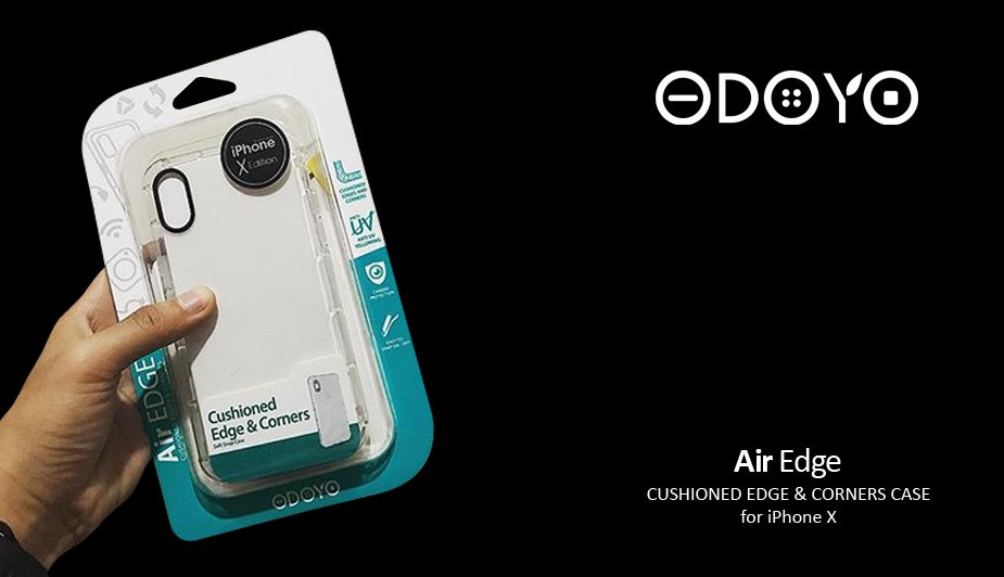Odoyo_IND's tweet photo. Odoyo Air Edge for iPhone X with soft material allows snap on and off easily. #odoyo #odoyoindonesia https://t.co/2tdAuSBpxK