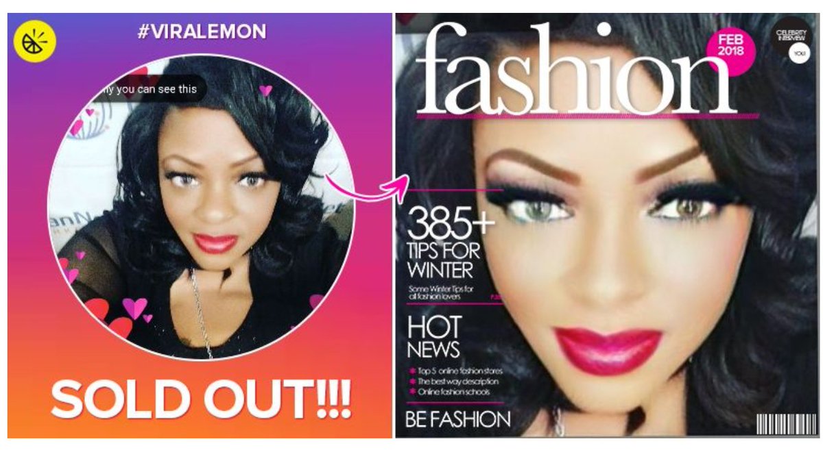 SamellaHorsley's tweet photo. I am loving this!! All glammed up! & I thought my #makeup was on point before I saw this! #maccosmetics #viralemon #magazine #model #samellahorsley https://t.co/sZFpy7eBpS