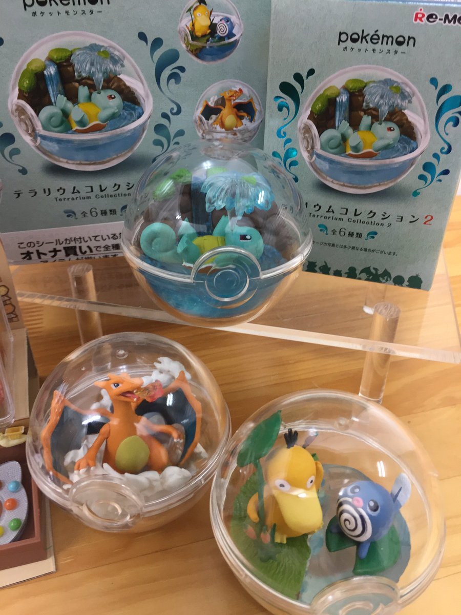 ボークス秋葉原ホビー天国１ ２ ホビー天国3f 3月5日発売の新作 リーメントを一足先に展示中 すみっコ達が懐かしのだがしになって登場 だがし屋さんのすみっコ 大人気のテラリウム第二弾 ポケットモンスターテラリウムコレクション2 ホビー天国