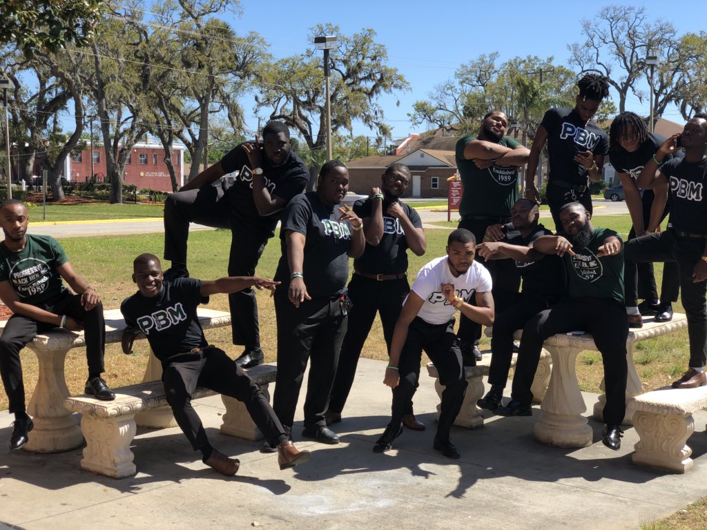 Marcusgotfans's tweet photo. “Show them who you are.” 
We are Progressive Black Men, Inc!

#TheDapperChapter #BCU #BCU18 #BCU19 #BCU20 #BCU21 #BCU22 #PBM #ThatsProgressiveBlackMen  #Royalty https://t.co/NwOJ66GIgN