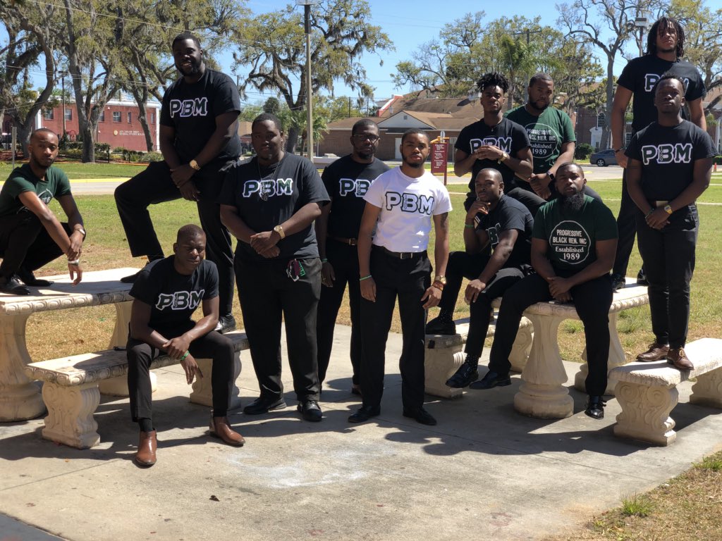 Marcusgotfans's tweet photo. “Show them who you are.” 
We are Progressive Black Men, Inc!

#TheDapperChapter #BCU #BCU18 #BCU19 #BCU20 #BCU21 #BCU22 #PBM #ThatsProgressiveBlackMen  #Royalty https://t.co/NwOJ66GIgN