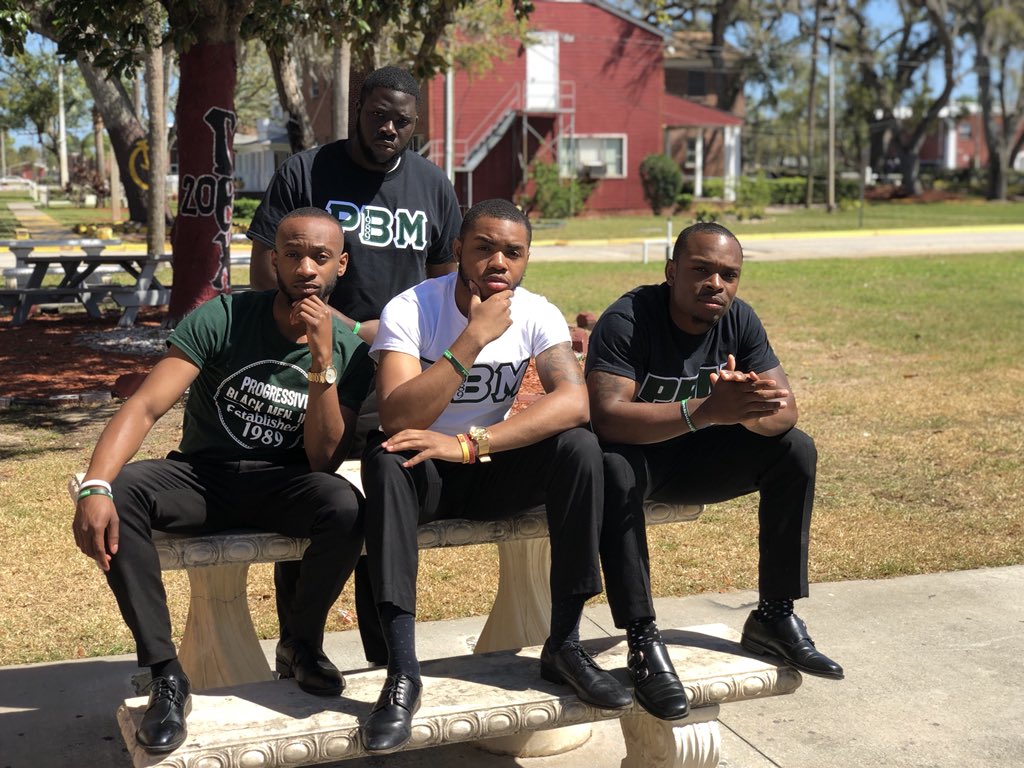 Marcusgotfans's tweet photo. “Show them who you are.” 
We are Progressive Black Men, Inc!

#TheDapperChapter #BCU #BCU18 #BCU19 #BCU20 #BCU21 #BCU22 #PBM #ThatsProgressiveBlackMen  #Royalty https://t.co/NwOJ66GIgN