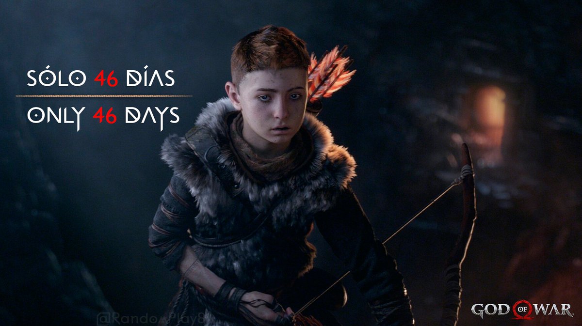 GodofWar_ES's tweet photo. #GodofWar | 46 días | 46 days

🔃RT&amp;FAV❤️

(A los 45 días cambio la foto / After 45 days I change the photo) https://t.co/OY1nY9lOJ4