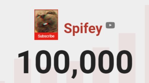 Spifeyy's tweet photo. Many people doubted, yet so many more believed <3 Eternally grateful to everyone who built this meme of a channel! https://t.co/6mvBEAqToP