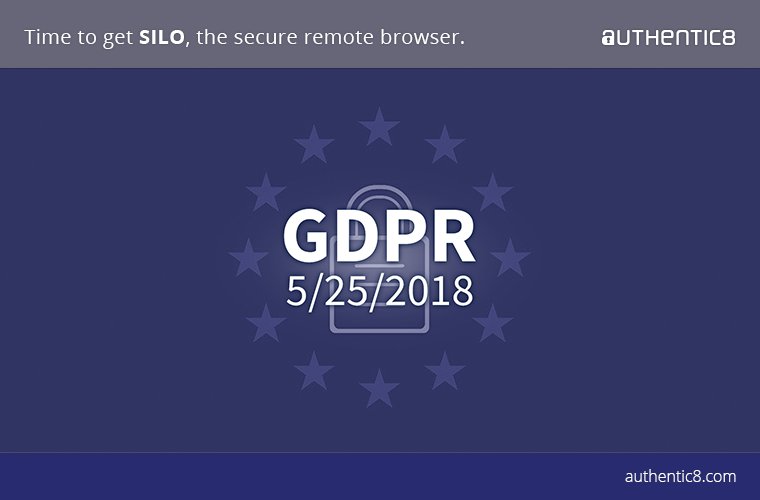 Authentic8's tweet image. Read - GDPR -in-a-Box: EU website  - authentic8.blog/gdpr-in-a-box-… #RemoteBrowser #privacy