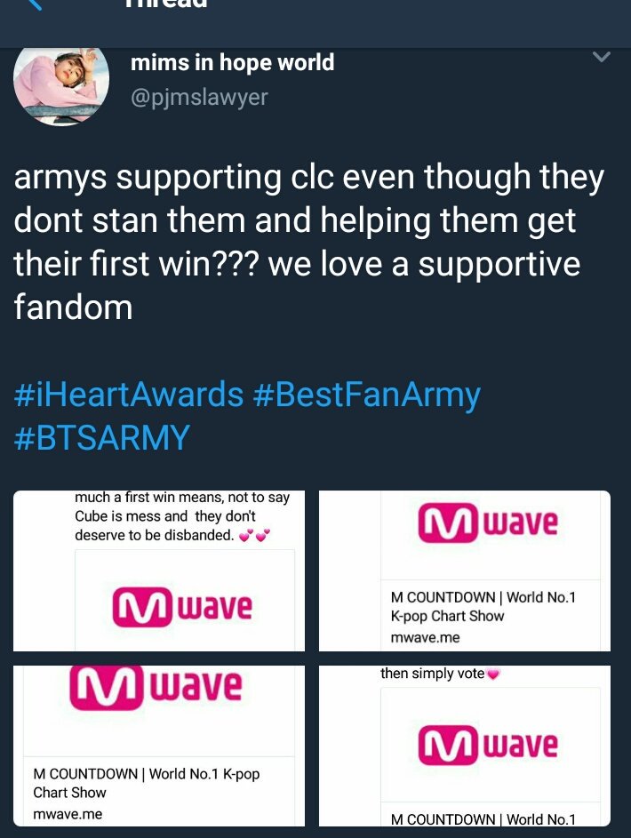 bombandcat's tweet photo. ARMY REALLY HELP CHESHIRE TO VOTE CLC FOR THEIR 1st WIN. AND I'M SO THANKFUL FOR THAT. I LOVE THIS FAM.
Thank you Army 😭😭😭
-
#BTS #CLC #black_dress #vote #rapmon #seokjin #suga #jhope #jimin #v #jungkook #seunghee #yujin #seungyeon #sorn #yeeun #elkie #eunbin #army #cheshire https://t.co/KFnoIEYzoR