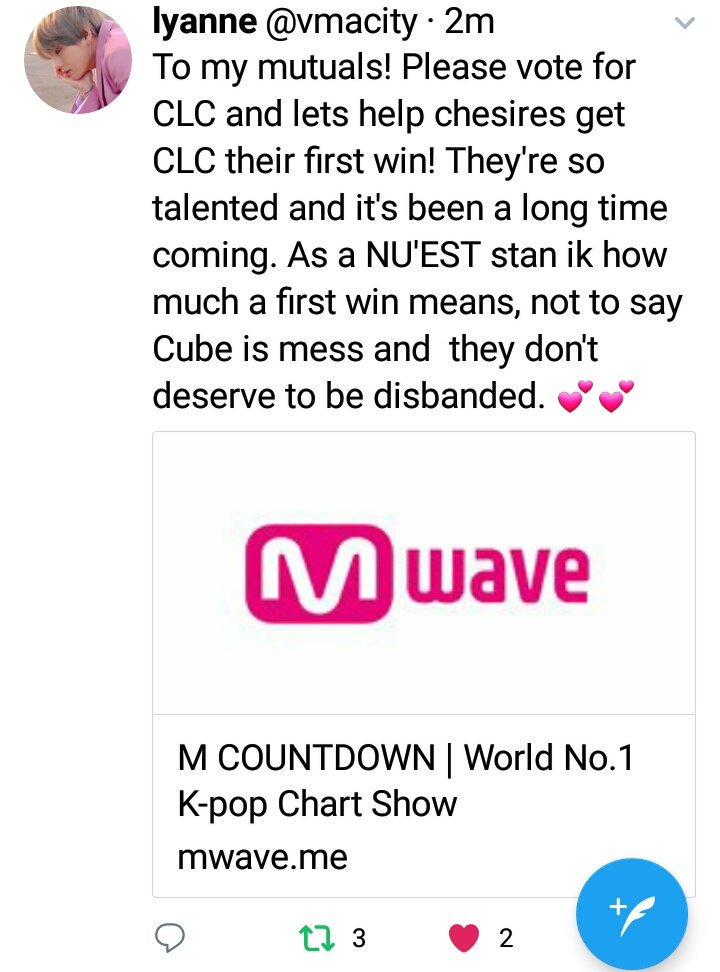 bombandcat's tweet photo. ARMY REALLY HELP CHESHIRE TO VOTE CLC FOR THEIR 1st WIN. AND I'M SO THANKFUL FOR THAT. I LOVE THIS FAM.
Thank you Army 😭😭😭
-
#BTS #CLC #black_dress #vote #rapmon #seokjin #suga #jhope #jimin #v #jungkook #seunghee #yujin #seungyeon #sorn #yeeun #elkie #eunbin #army #cheshire https://t.co/KFnoIEYzoR