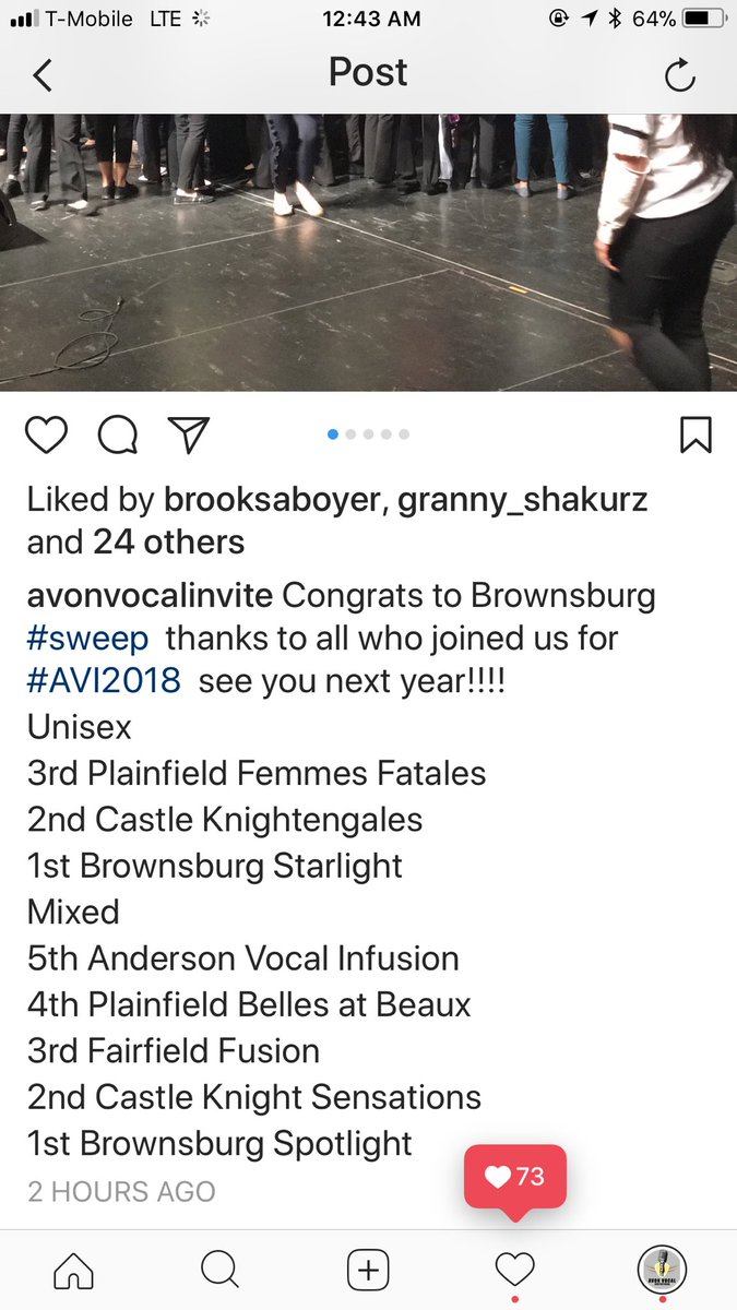 2018AVI's tweet photo. Congrats Brownsburg #sweep  thanks to all the groups who came and it was an AWESOME weekend. See you all next year!!! https://t.co/KdZkE56gAX