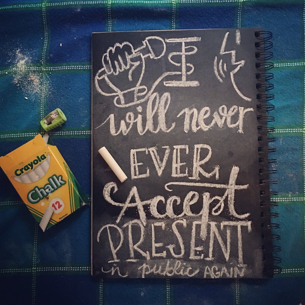 Nataliamanago's tweet image. #homwork challenge this week. A daily dishonesty about myself