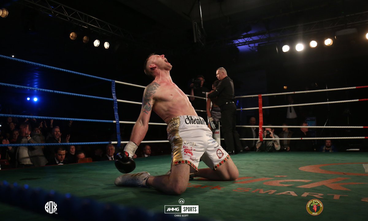 TenchuSports's tweet photo. Your winner of @IRELASTMANSTAND - #RoySheahan
🥊☘
📸 © @ammgmedia | @chrisscottpixx #AMMGSports 
#Belfast #Boxing #Ireland #Irish #IrishBoxing #IrelandsLastManStanding #AssassinsBoxing
In association with @BoxincBelfast &amp; @LittleMex189 https://t.co/wG4MtvOkuu