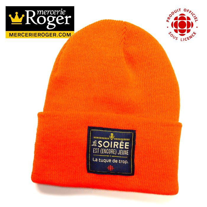 MercerieRoger's tweet photo. Vous n'avez pas pu avoir la vôtre en faisant la file pour la #nuitblanche ? La tuque 2018 de @lasoiree est disponible ici ! https://t.co/SaY7PlWcor #nuitblanchemtl #orangefluo https://t.co/9bShUyi2Rm
