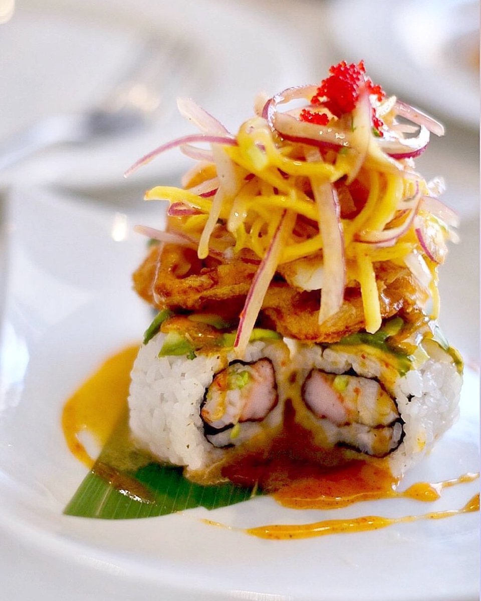 You can almost taste it! Our style of sushi rolls specials will blow your mind! Ask your server about it! #ceviche105 #cviche105 #ceviche105miami #downtownmiami #miami #peruvianfood #miamifood #bestintown #seafoodheaven #sushi #citrus #mango