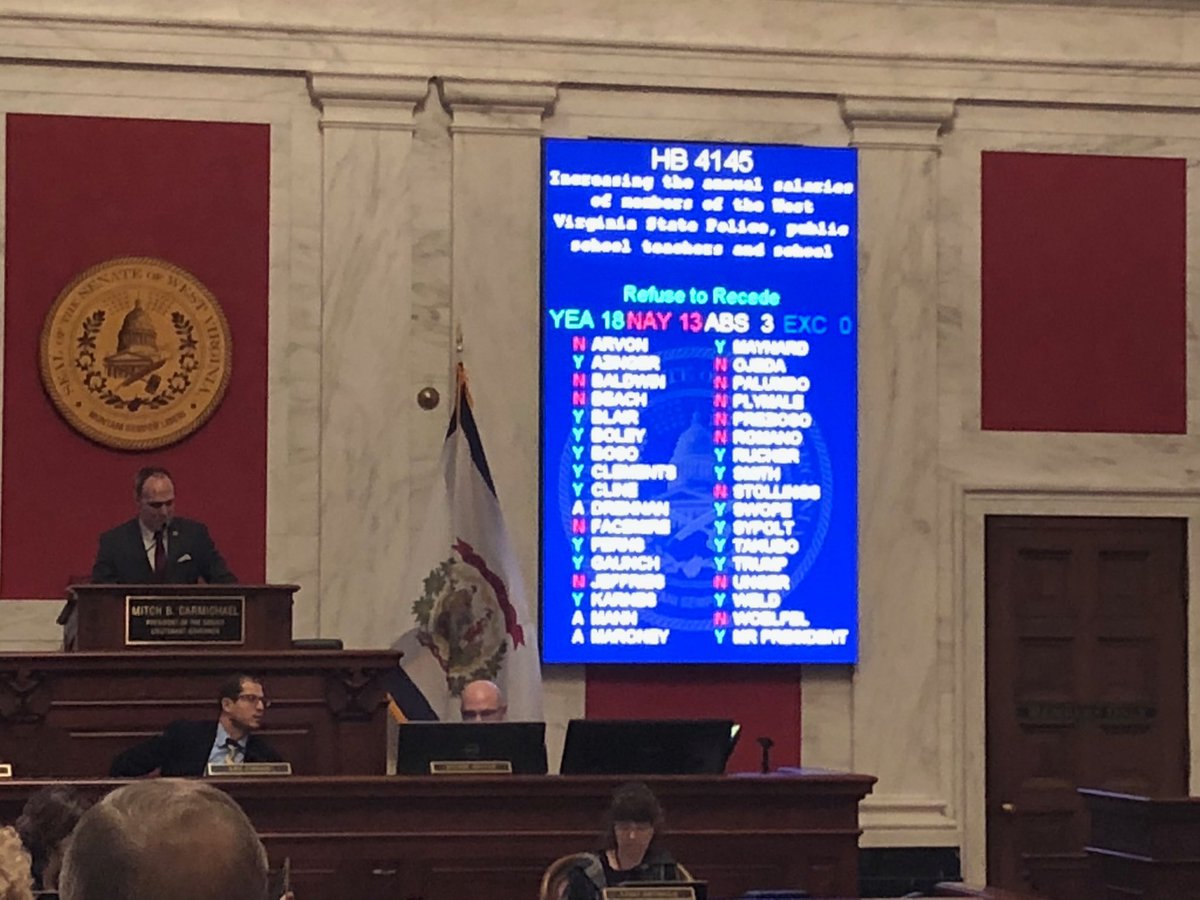 BishopReports's tweet image. Senate just voted to not agree with house.