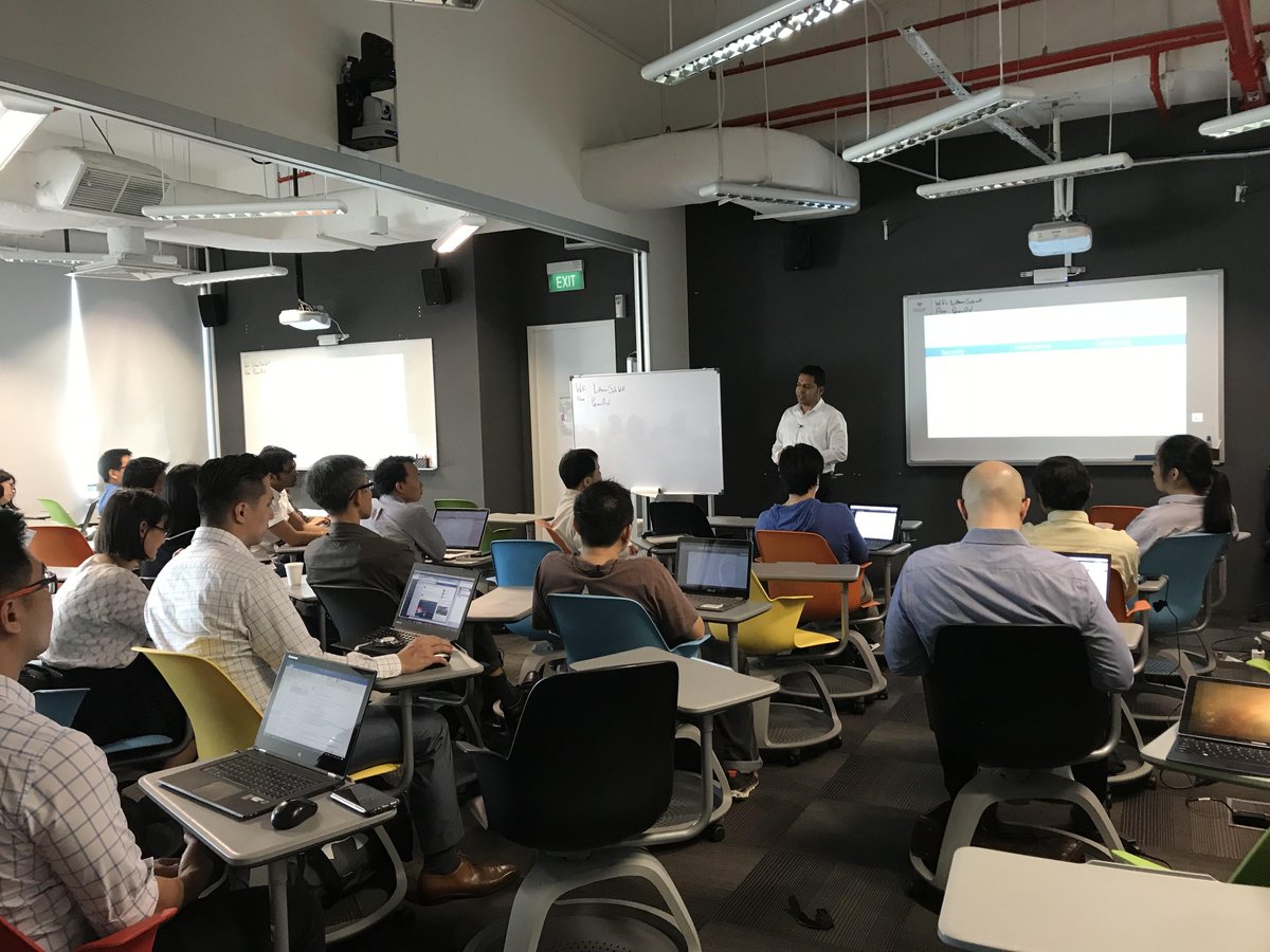 Dinesh_Priya's tweet image. Delivered a two-day workshop on #Azure, #AzureSQL, #AzureSQLDW, #AzureSearch, #CosmosDB, #DataLakeAnalytics for a great audience in #Singapore