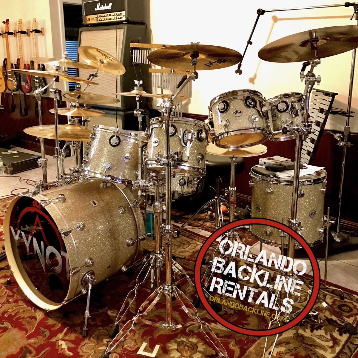 FLORIDABACKLINE's tweet photo. Special Thanks to Garrison @dwdrums for all his assistance with YYNOT endorsee @JoelStevenett for their upcoming Florida Show! Drums &amp; Hardware supplied by @OrlBacklineRntl https://t.co/mAIsN3apFv