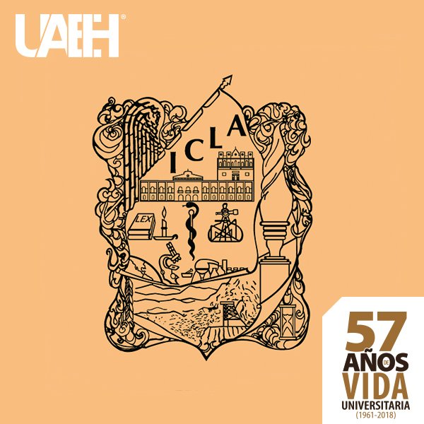 El actual escudo tiene su origen el 1 de abril de 1948, cuando dejó de ser Instituto Científico y Literario y se transformó en Instituto Científico y Literario Autónomo como consecuencia de la Autonomía que le otorgó la XXXIX Legislatura local.
#AniversarioUAEH