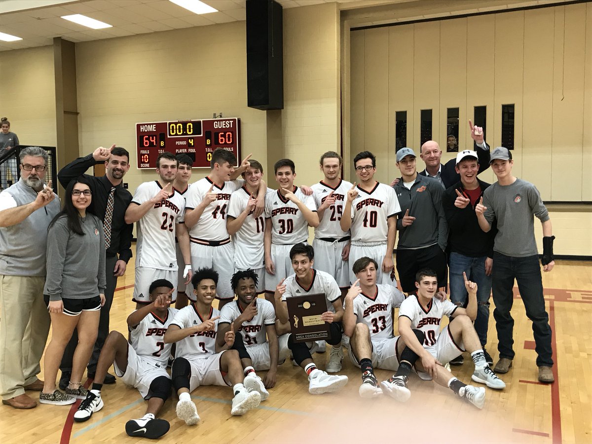 PrepHoopsOK's tweet photo. Final: Sperry are going to state with a 64-60 victory over Millwood. 

#PrepHoops https://t.co/i6ixoN4hxp