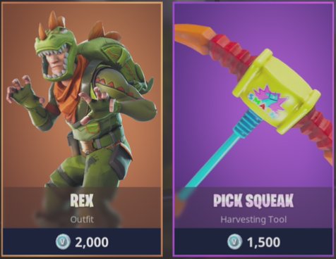 VastGG's tweet image. #Fortnite Skins #Giveaway

🐊 REX Outfit
⛏️ PICK SQUEAK Harvesting Tool

Rules:

- Tag Your Duos Partner
- Retweet, &amp;amp; Like This Post
- Follow @VastGG + @Fortnite_BR

Ends In 24 Hours (Winner will be given currency to purchase skins).