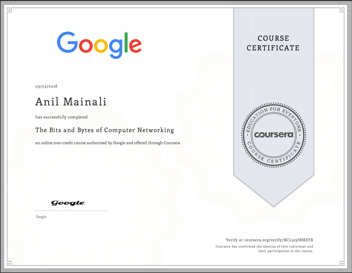 Сертификаты coursera Сертификаты coursera