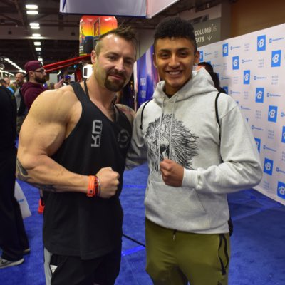 I met him, the man himself, @kagedmuscle ! Never thought I’d see this Day ! Now all I need is to train with him! That would be a dream come true.
 #NewProfilePic #ArnoldClassic2018 #arnoldsportsfestival #asf2018 #facefear #kagedmuscle