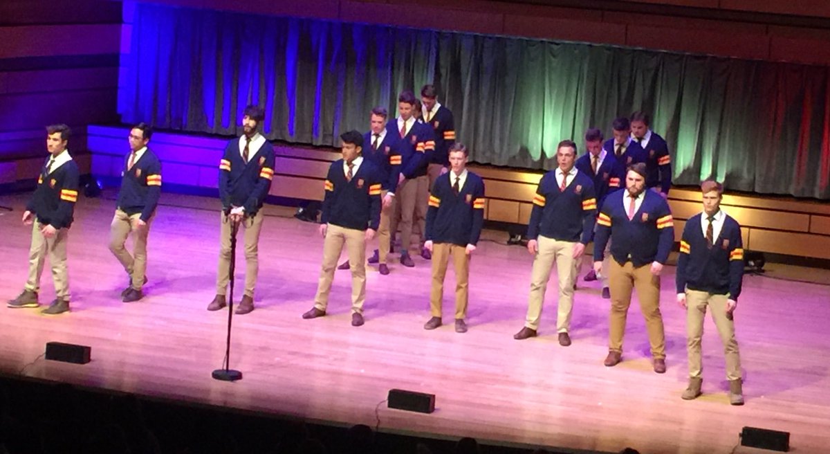 QUAApresident's tweet photo. Congrats #QACA on fantastic night! All the groups were great, but I have to say...I ❤️ All The Queen’s Men #ChaGheill https://t.co/Pg8vVzT3tS