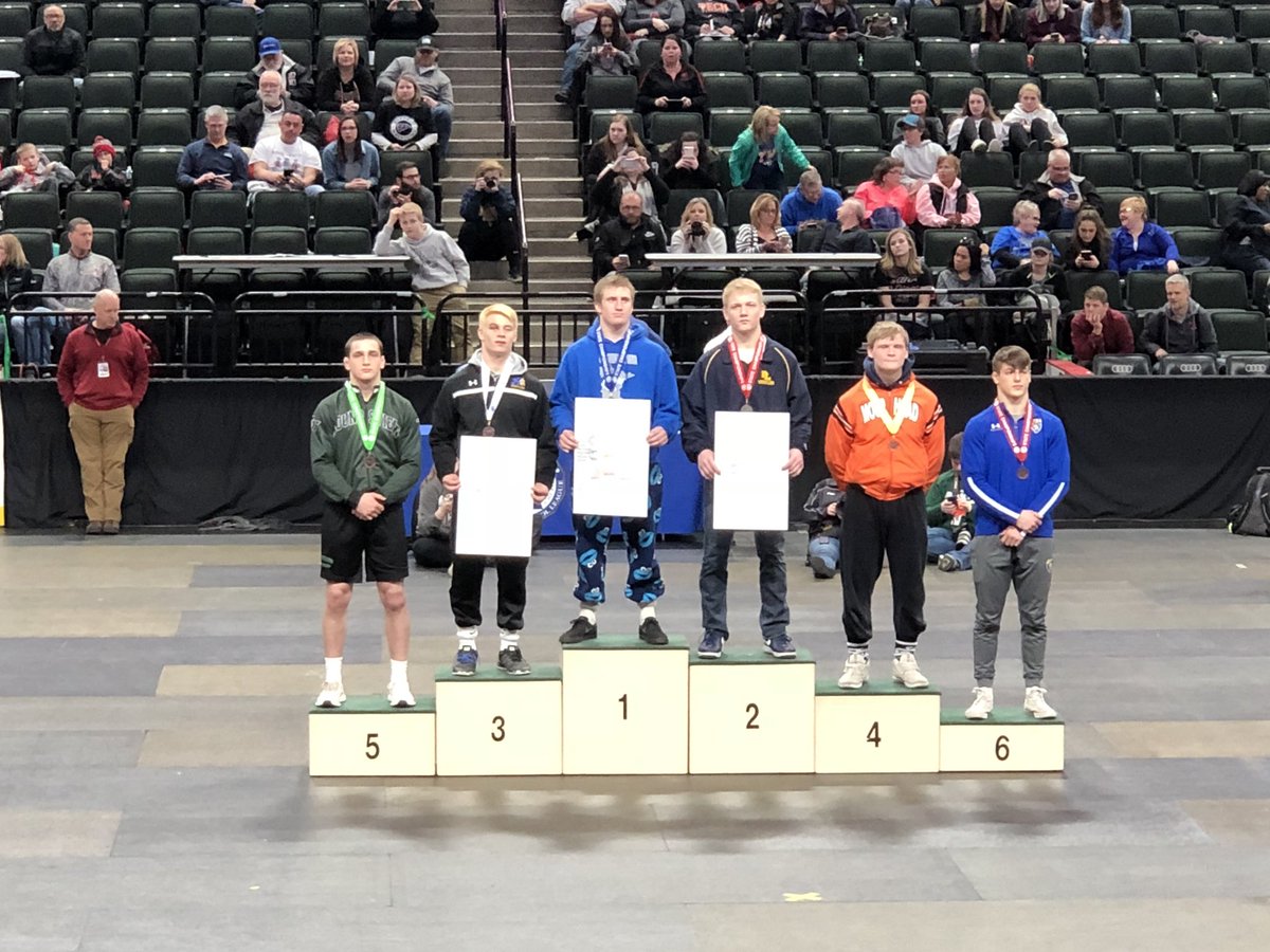 Cade King wins his first state title at 182AAA! Congrats @cader101 ! #champ