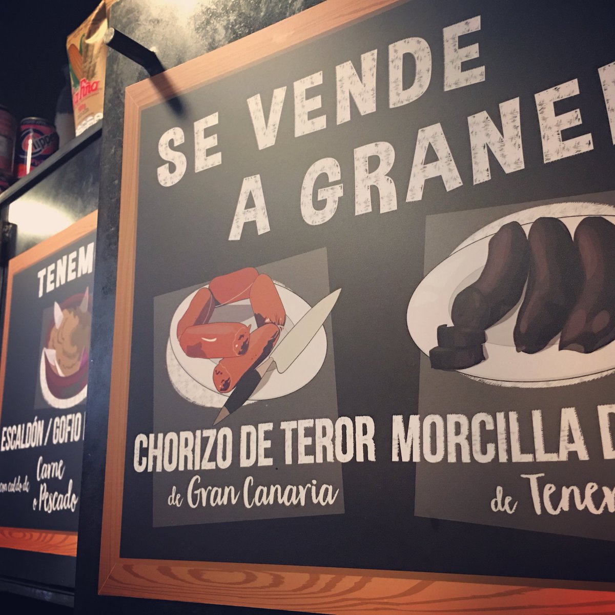Pues eso... ¡Ñam! 🇮🇨🇮🇨🇮🇨 #chorizodeteror #morcilladulce #madrid