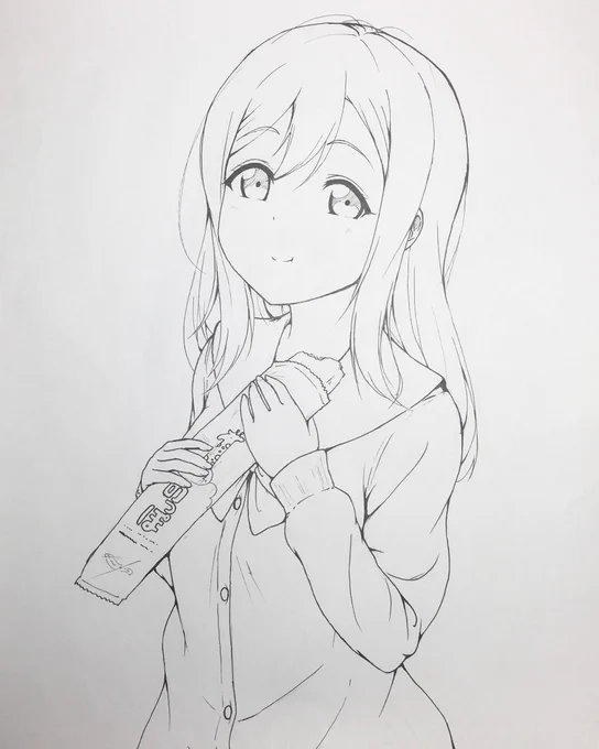 #国木田花丸生誕祭2018

線画止まり。 