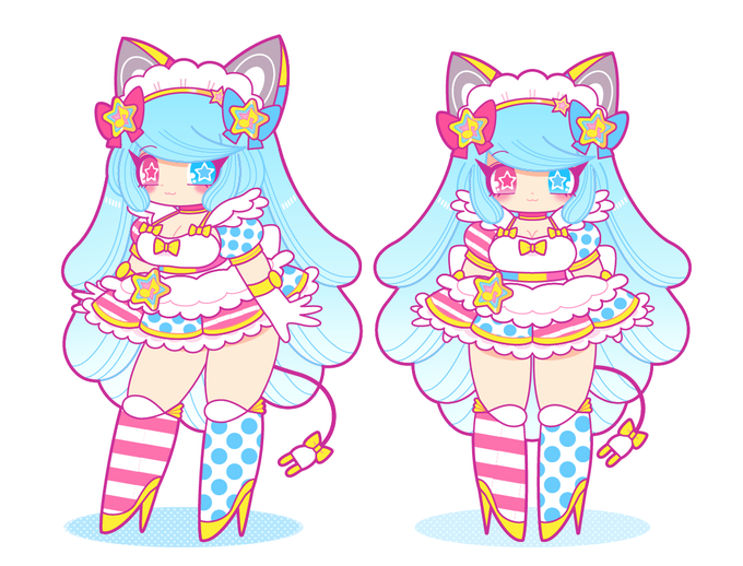 我ながらかわいいデザインだな〜 