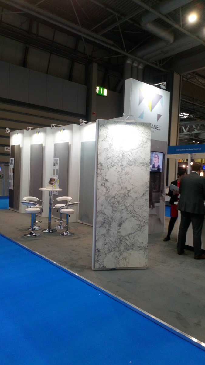 And we're off!! Come and see us at stand E122 Hall 20 @Multipanel_It #KBB