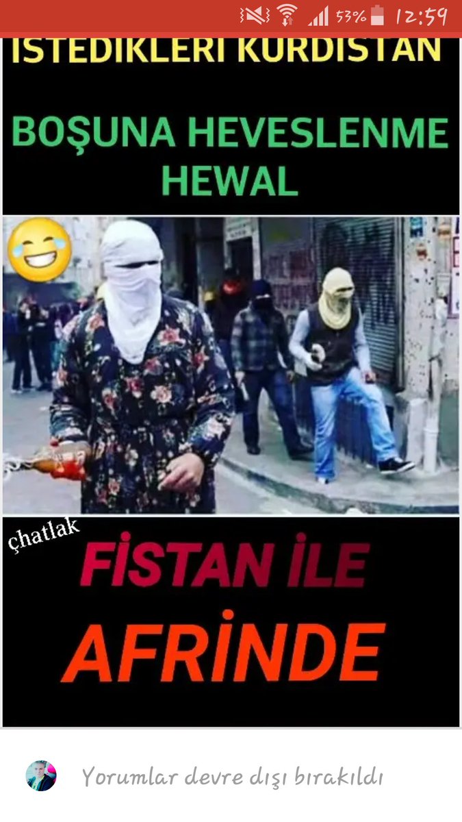 byzazr's tweet image. #PİÇ PKK 
YA ANANIZIN #ETEĞİNİ GİYER #YAZMASI İLE #YÜZÜNÜZÜ #KAPATIR ETRAFA #SALDIRIRSINIZ..YA LAĞIM #FARELERİ GİBİ ÇIKMAK İÇİN #GECEYİ ETRAFIN #KARARMASINI BEKLERSİNİZ..
#KORKAKSINIZ
#KAHPESİNİZ ..!!
KAHROL #PKK ..!
KAHROL BUNLARI #DESTEKLEYEN KİŞİ.! KAHROLLL