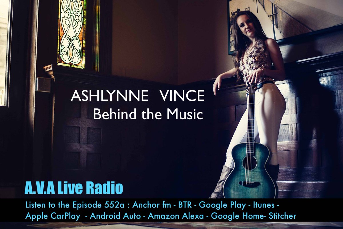britishinvmag's tweet photo. Fascinating podcast โฎ Episode #552a: A.V.A Live Radio ๐ธ @AshlynneVince Behind The Music with @JacquelineJax on Anchor: https://t.co/ZhdG7zO7Cg ๐ฅ
#musicmarketing #newalbum #newsingle #singersongwriter https://t.co/CwxcOZWLTI