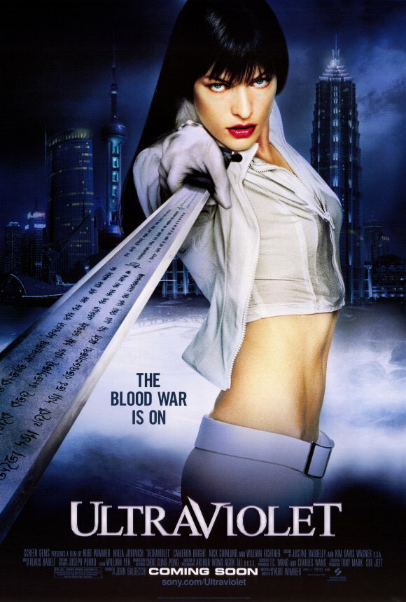 FilmNewsNos's tweet photo. 🎬MOVIE HISTORY: 12 years ago today, March 3, 2006, the movie 'Ultraviolet' opened in theaters!

#MillaJovovich #CameronBright #NickChinlund #WilliamFichtner #ScottPiper #SebastienAndrieu #ChristopherGarner https://t.co/y61HfCG4QO
