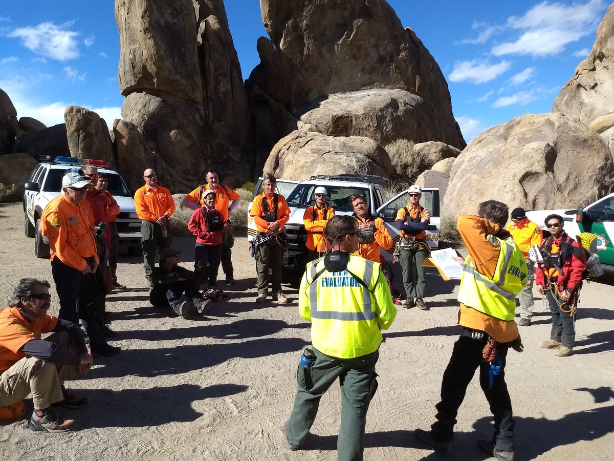 Cave Team discusses the details of their successful technical rope reaccreditation w/MRA evaluators.