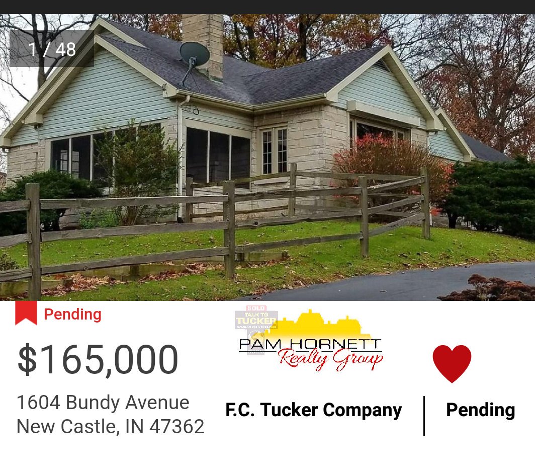 Pending, to close Wednesday. New Castle, IN 
#pamhornettrealtygroup #newcastleindiana